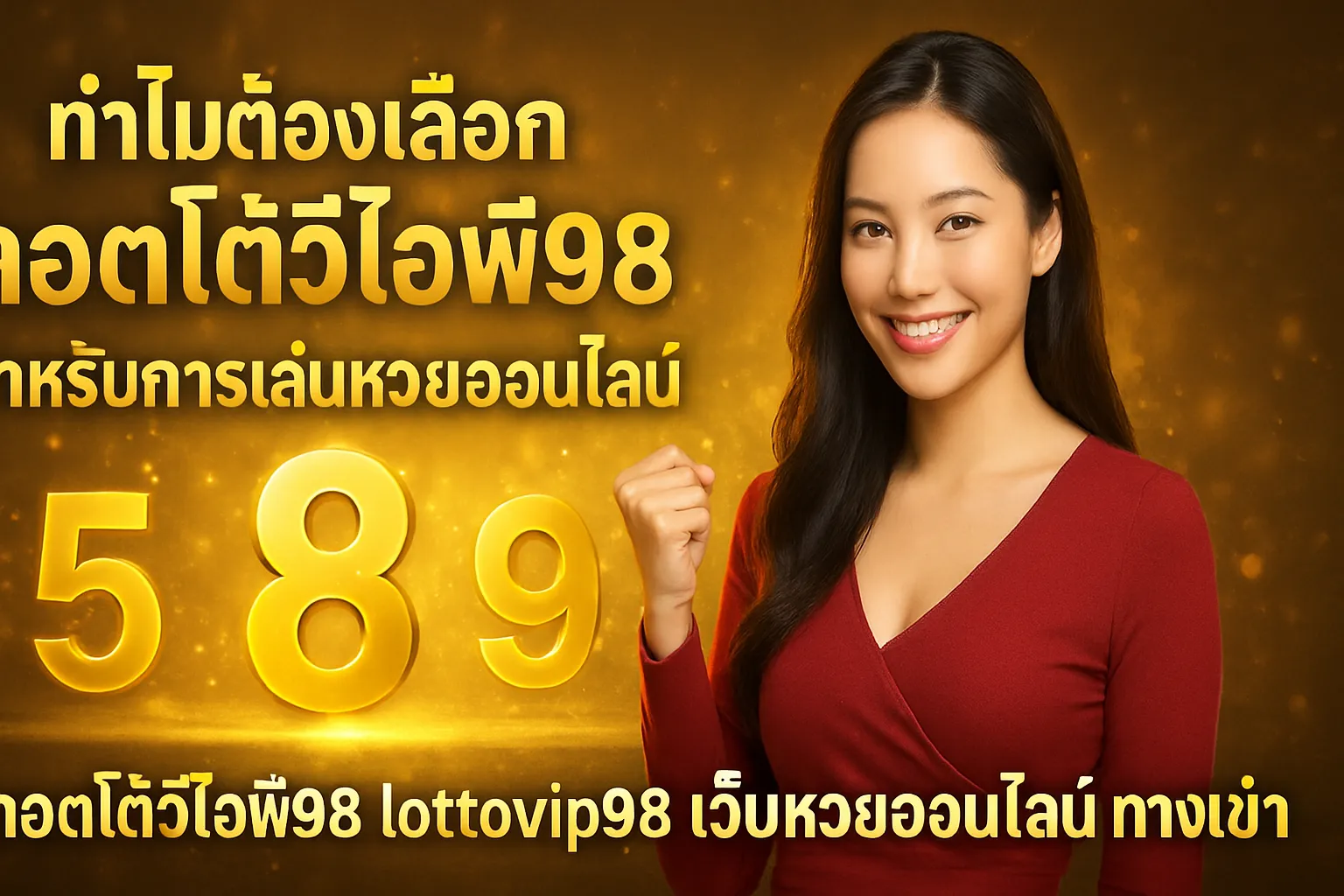 ภาพประกอบหัวข้อ ทำไมต้องเลือกลอตโต้วีไอพี98 สำหรับการเล่นหวยออนไลน์