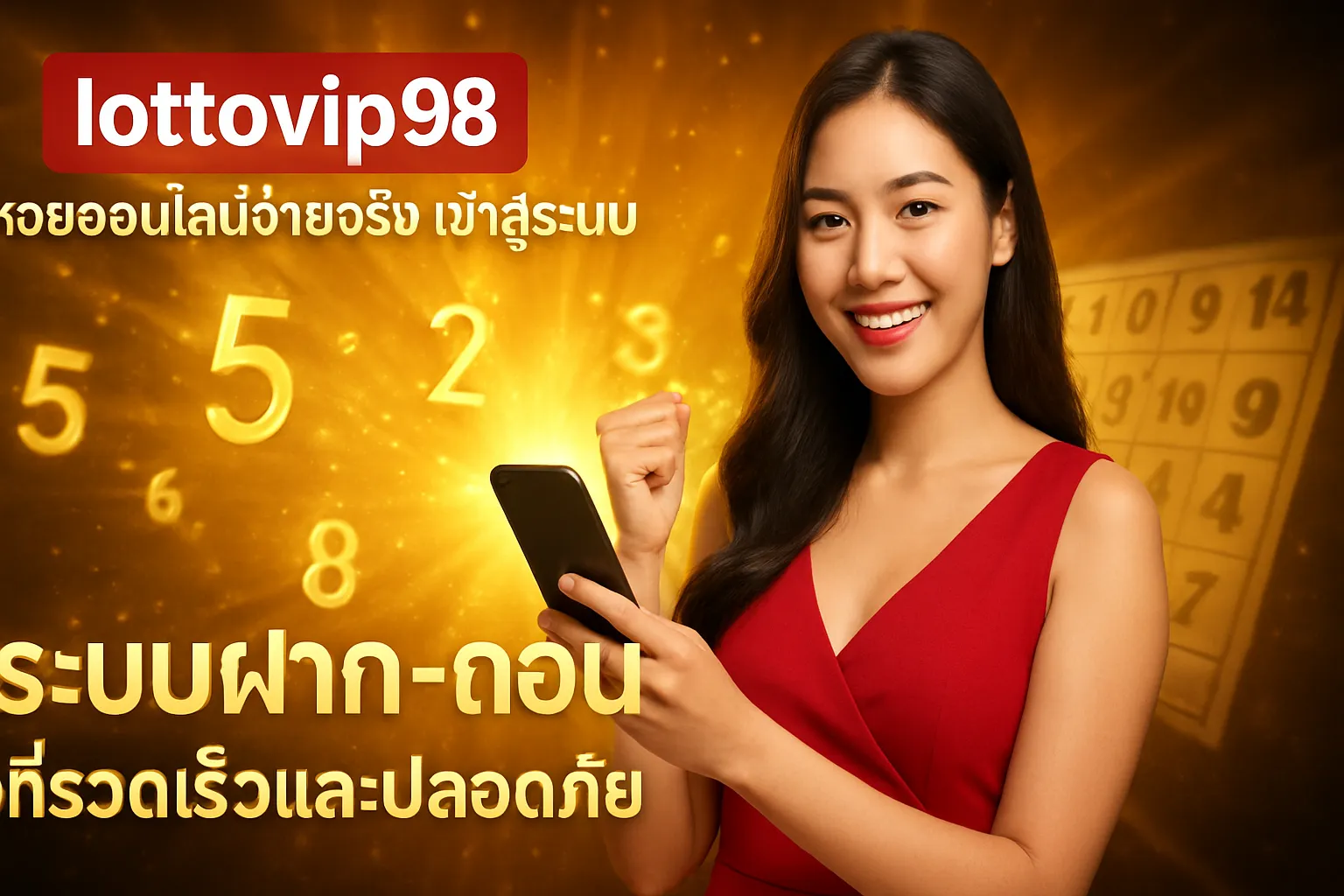 ภาพประกอบหัวข้อ ระบบฝาก-ถอนที่รวดเร็วและปลอดภัย