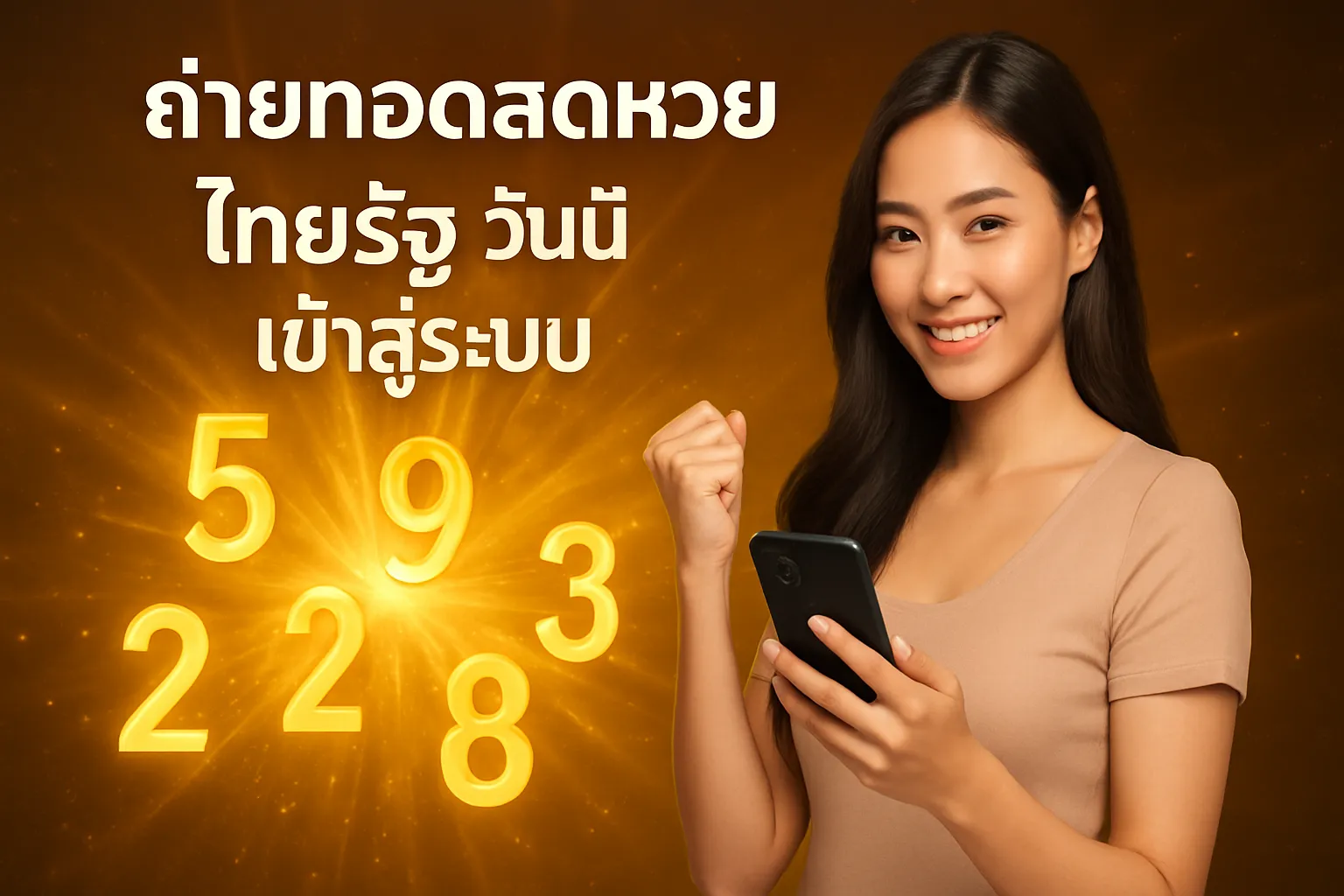 ภาพประกอบหัวข้อ วิธีการเข้าถึงการถ่ายทอดสดหวย