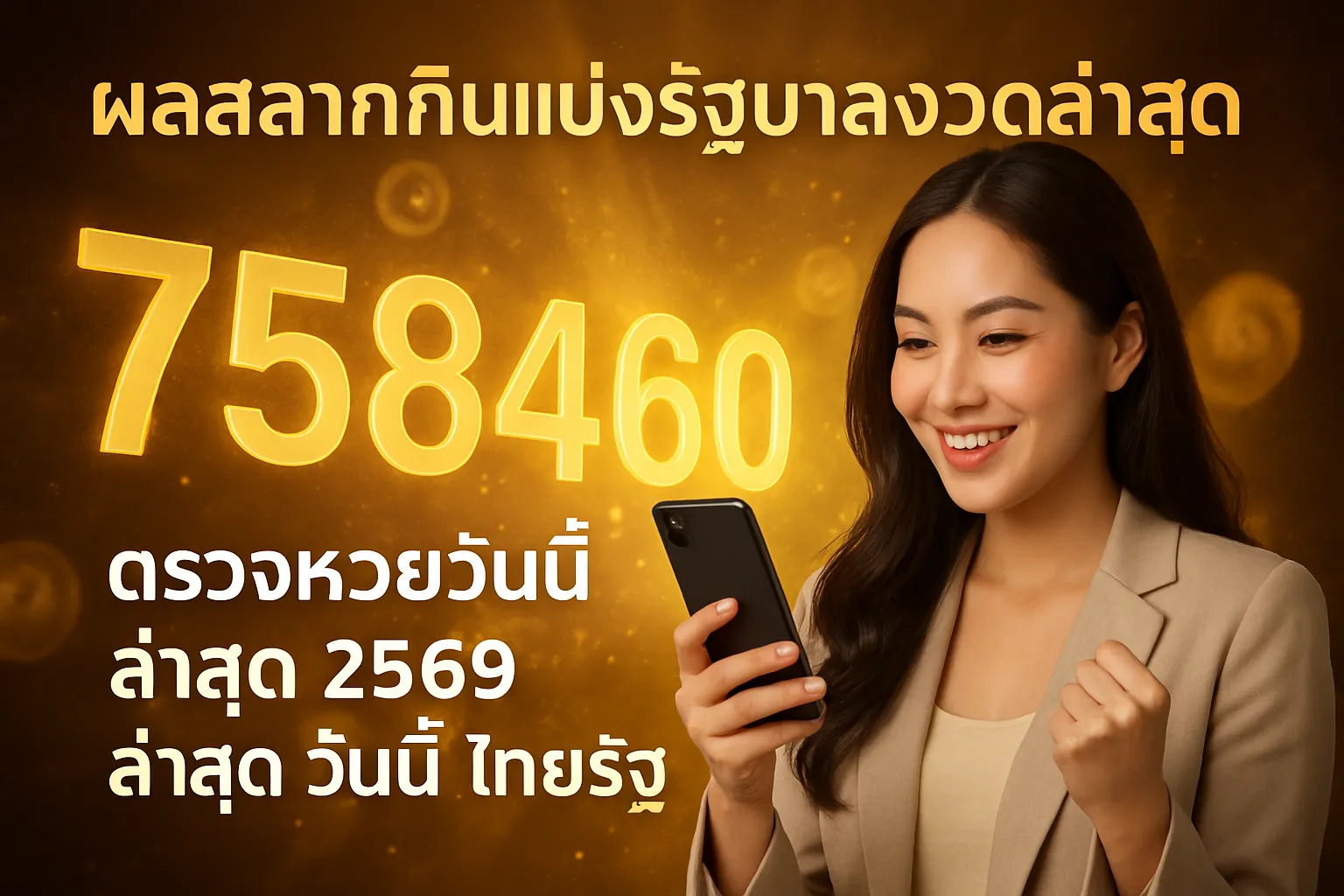 ภาพประกอบหัวข้อ ผลสลากกินแบ่งรัฐบาลงวดล่าสุด
