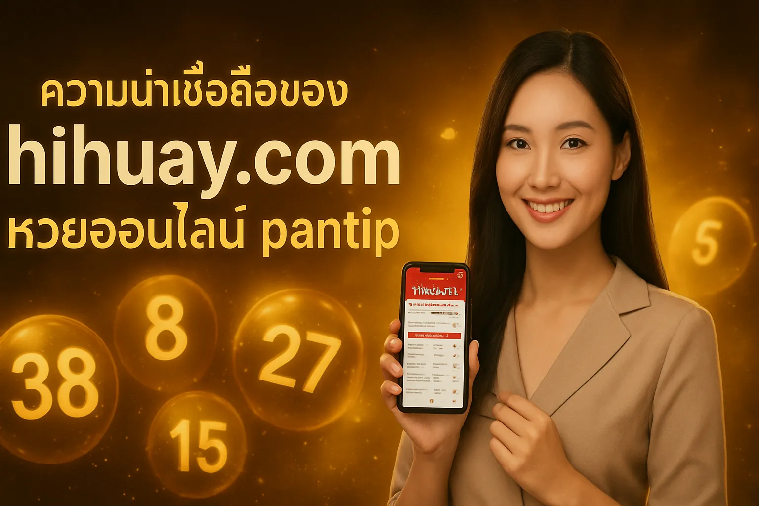 ภาพประกอบหัวข้อ ความน่าเชื่อถือของ hihuay com