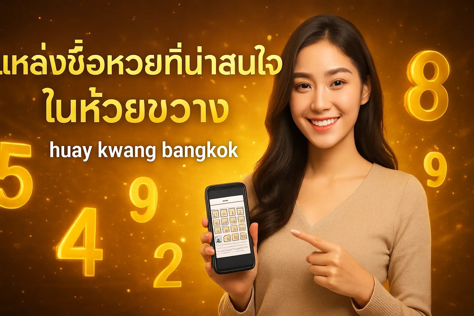 ภาพประกอบหัวข้อ แหล่งซื้อหวยที่น่าสนใจในห้วยขวาง
