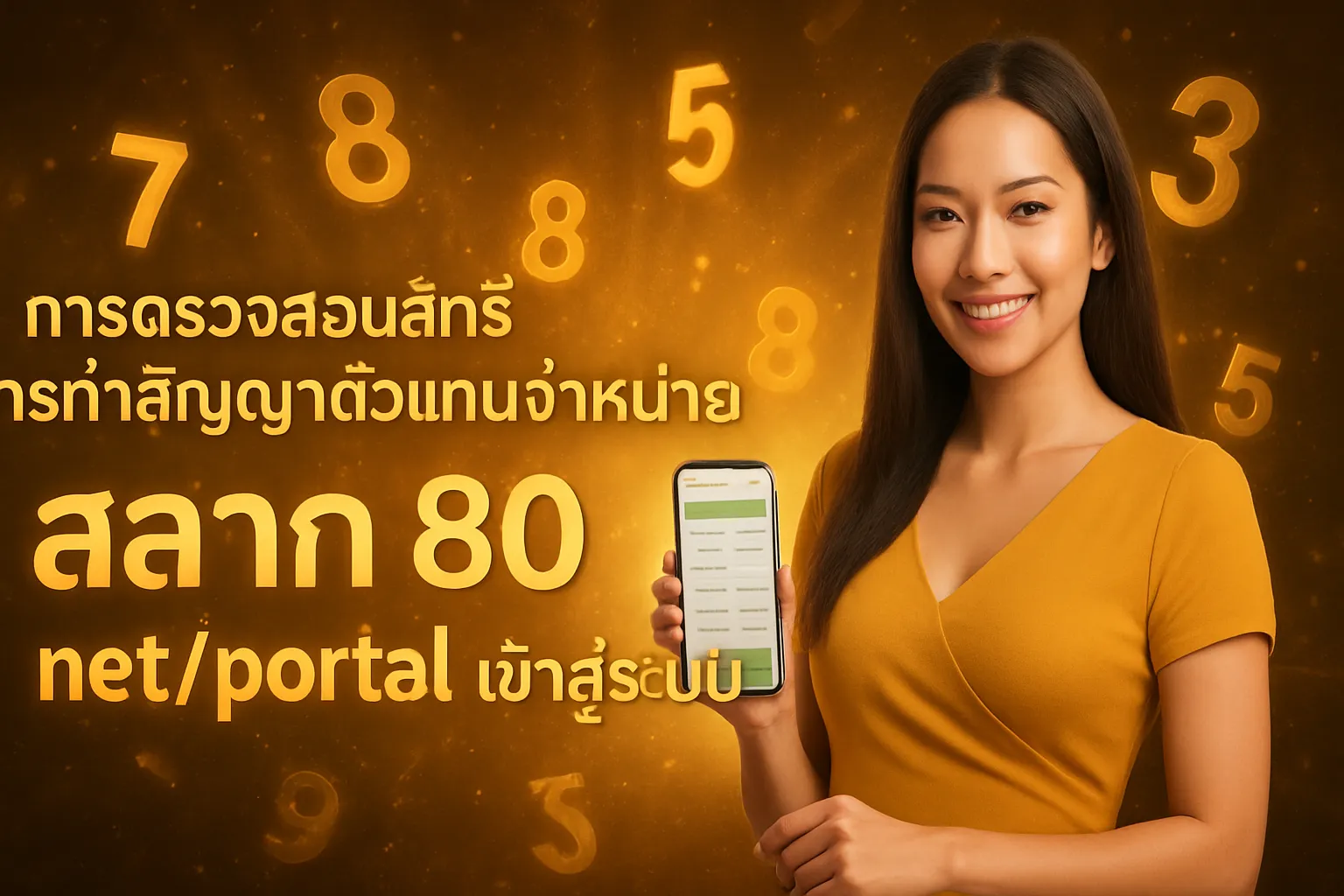 ภาพประกอบหัวข้อ การตรวจสอบสิทธิ์การทำสัญญาตัวแทนจำหน่าย