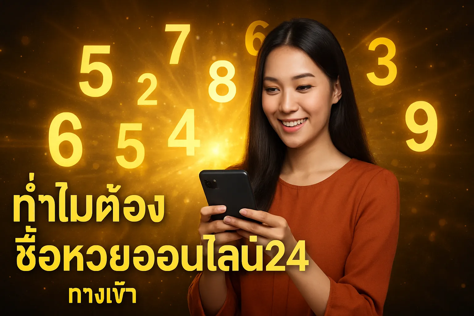 ภาพประกอบหัวข้อ ทำไมต้องซื้อหวยออนไลน์24