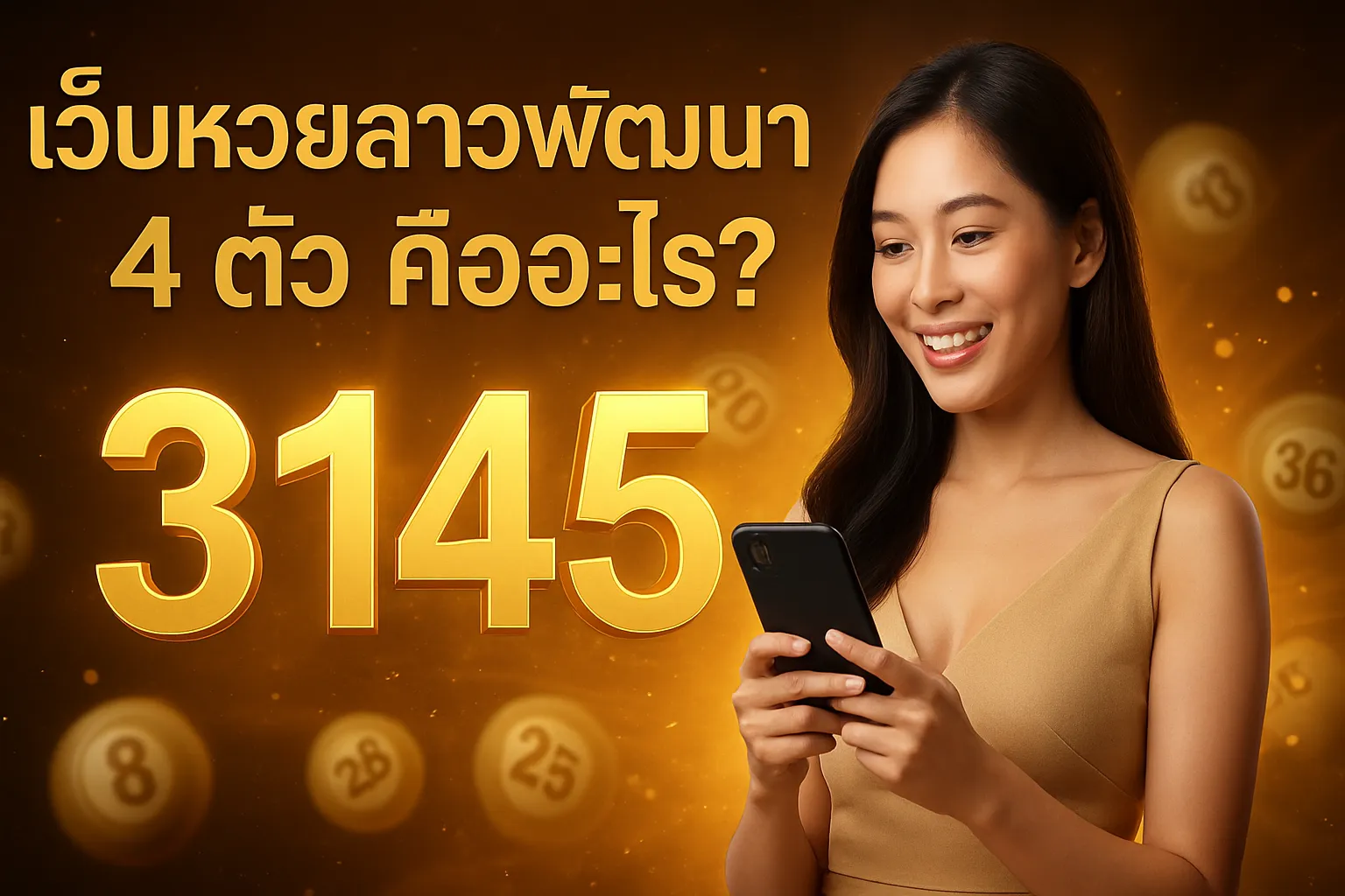 ภาพประกอบหัวข้อ หวยลาวพัฒนา 4 ตัว คืออะไร?