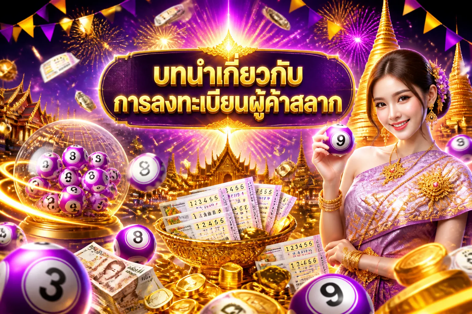 ภาพประกอบหัวข้อ บทนำเกี่ยวกับการลงทะเบียนผู้ค้าสลาก