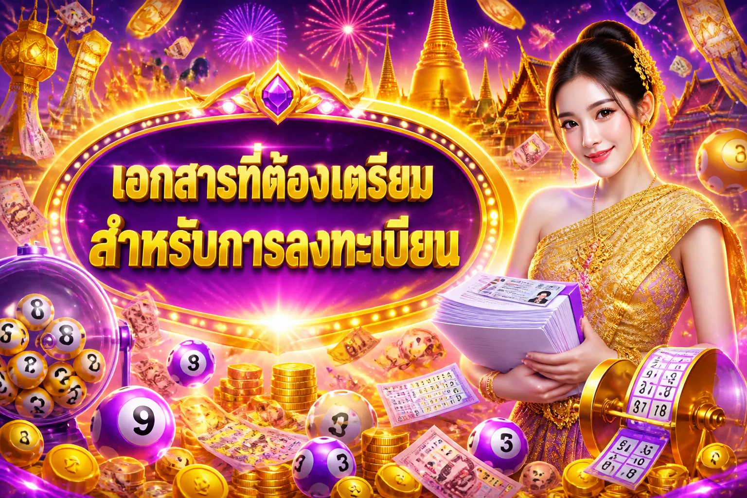 ภาพประกอบหัวข้อ เอกสารที่ต้องเตรียมสำหรับการลงทะเบียน