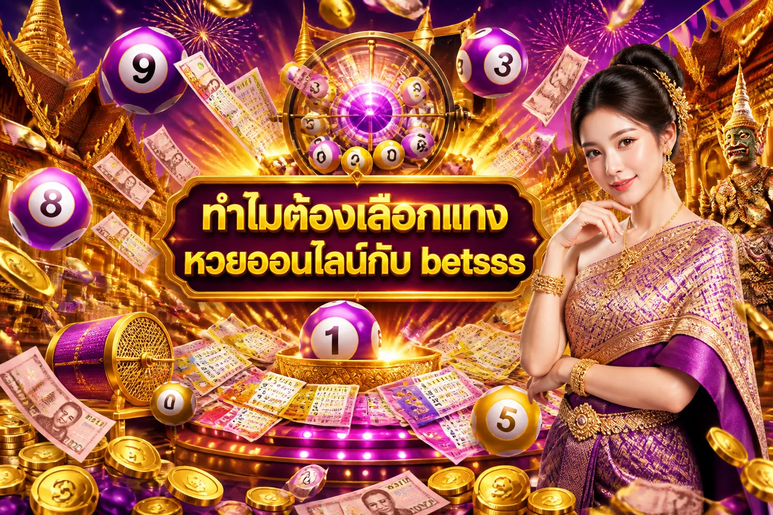 ภาพประกอบหัวข้อ ทำไมต้องเลือกแทงหวยออนไลน์กับ betsss