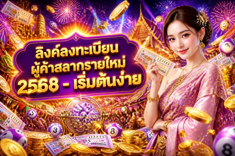 ภาพประกอบหัวข้อ ลิงค์ลงทะเบียนผู้ค้าสลากรายใหม่ 2568 - เริ่มต้นง่าย — ลิงค์ลงทะเบียนผู้ค้าสลากรายใหม่ 2568