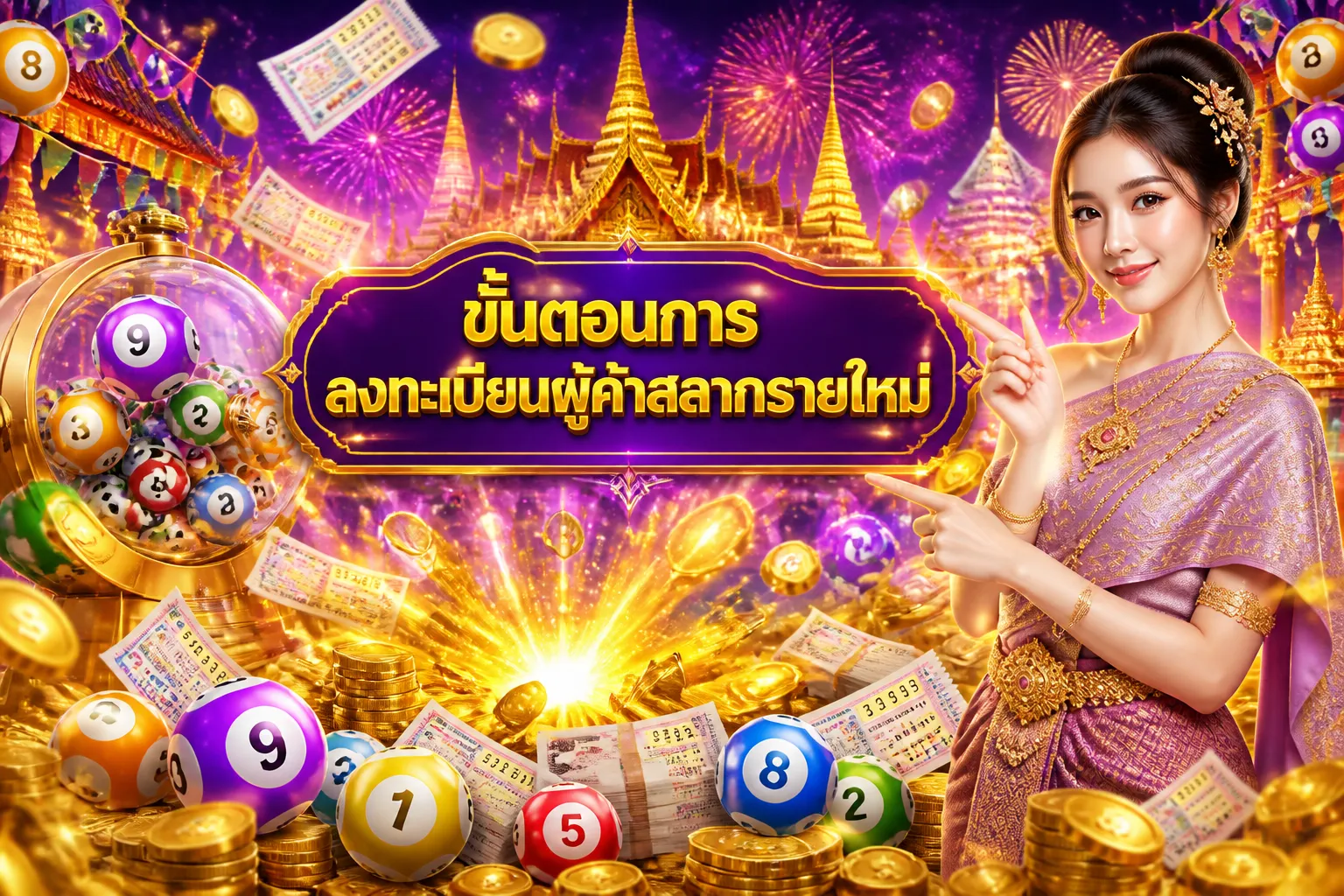 ภาพประกอบหัวข้อ ขั้นตอนการลงทะเบียนผู้ค้าสลากรายใหม่
